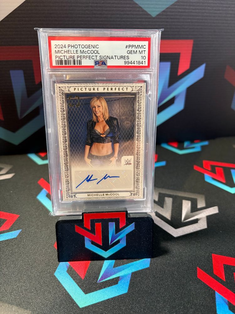 Michelle McCool Photogenic Picture Perfect Auto PSA 10 GEM MINT image 1